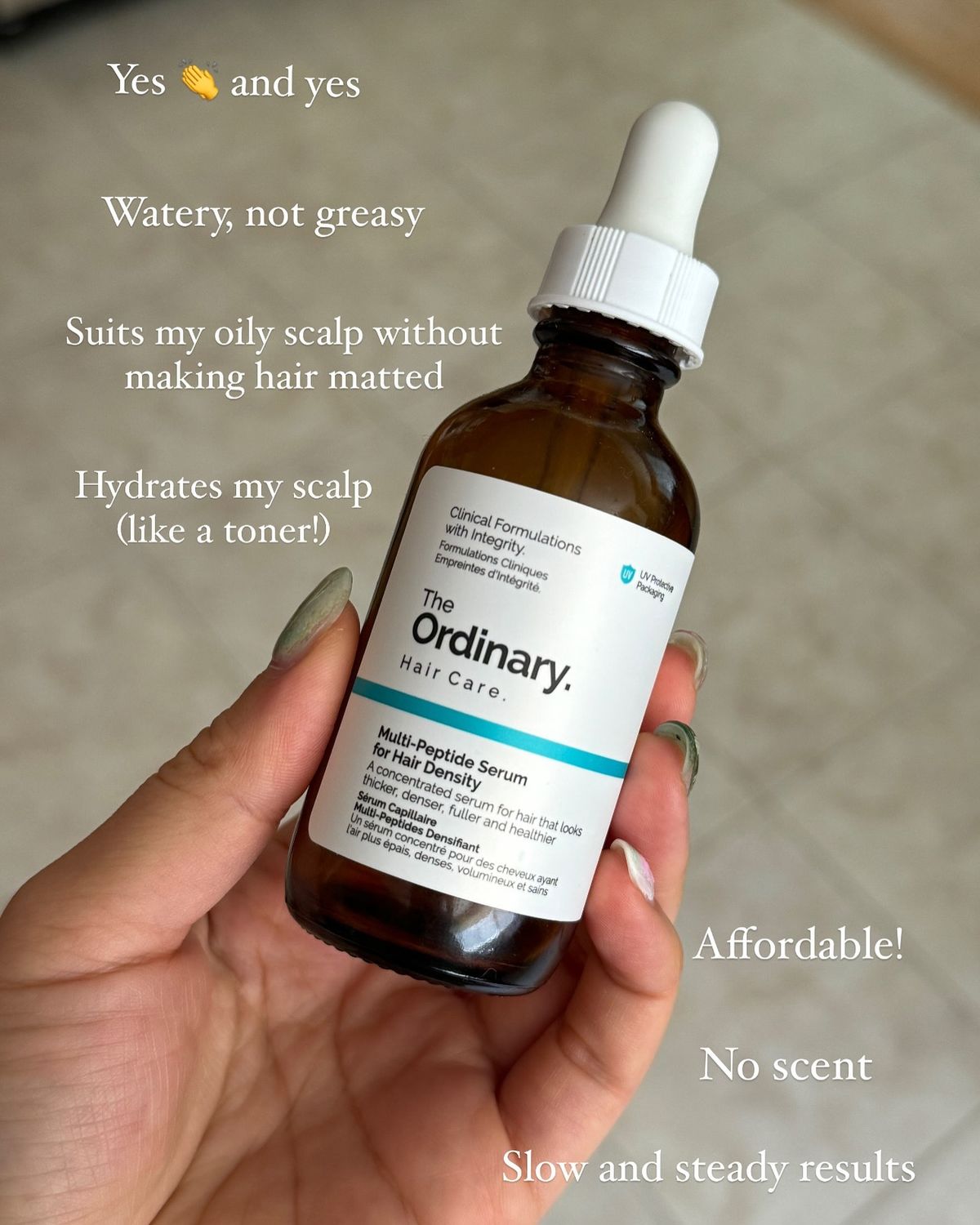The Ordinary Multi-Peptide Serum for Hair Density (60ml) | Hair Growth & Thickness Serum