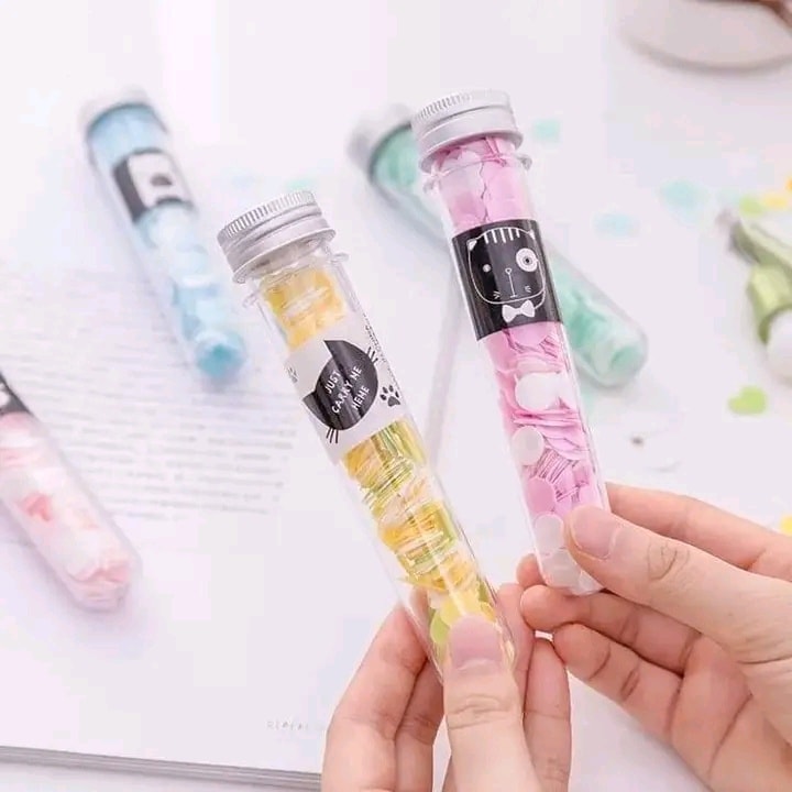 Portable Mini Paper Soap Tubes Travel-Friendly Disposable Soap Sheets