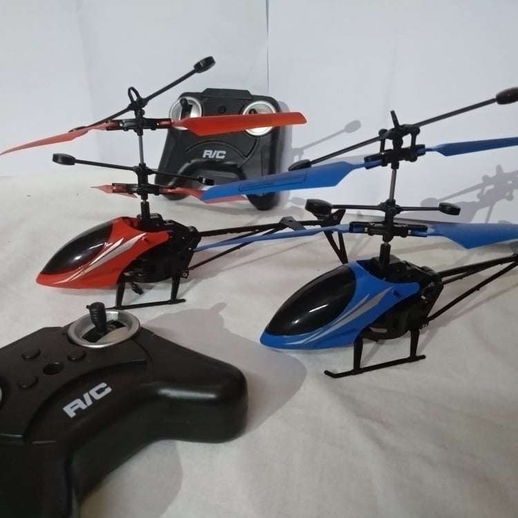 Indoor RC Helicopter with Gyro – Stable 2-Channel Remote Control Flight Toy