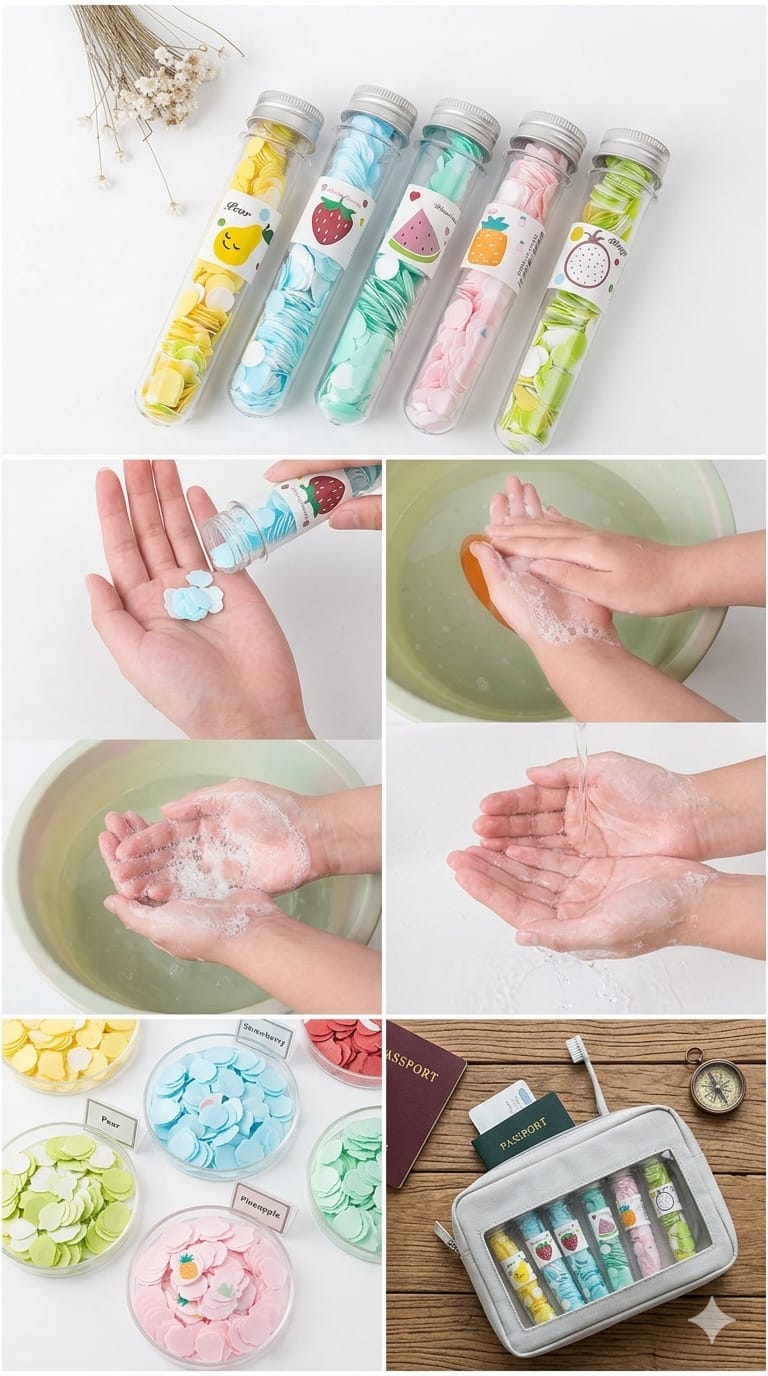 Paper Soap Tubes 2 pcs Combo