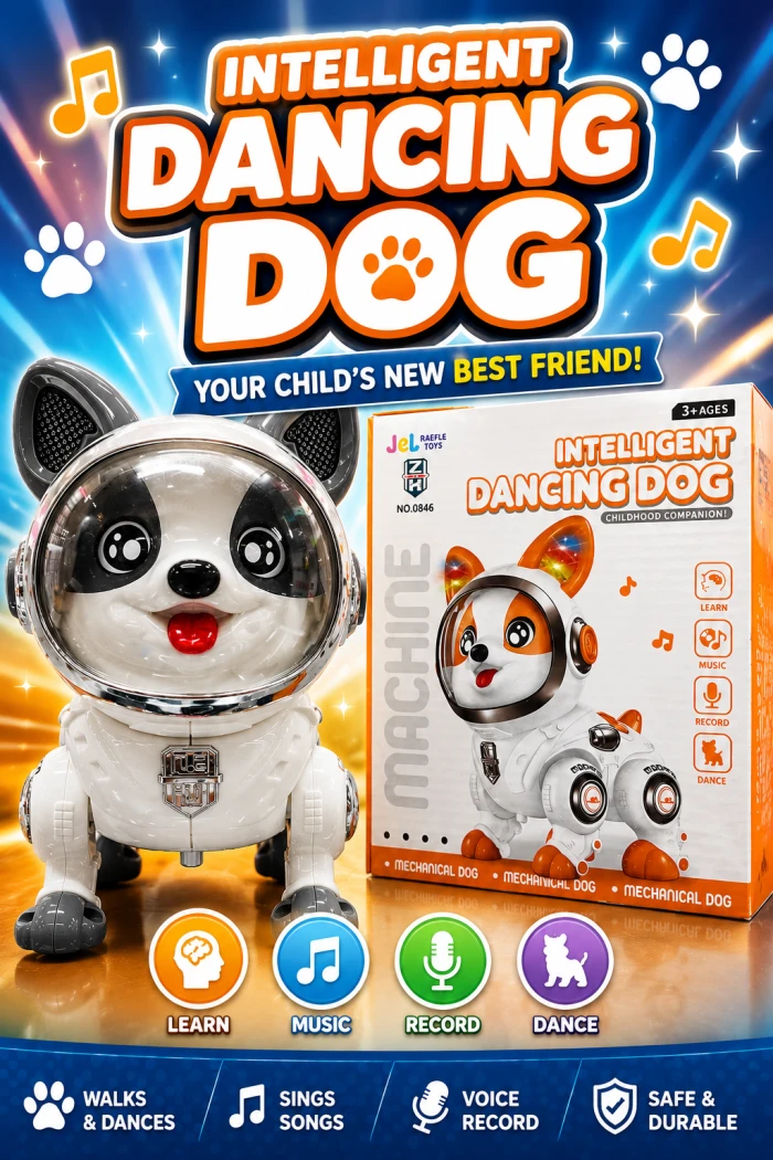 Intelligent Dancing Dog Robot Toy